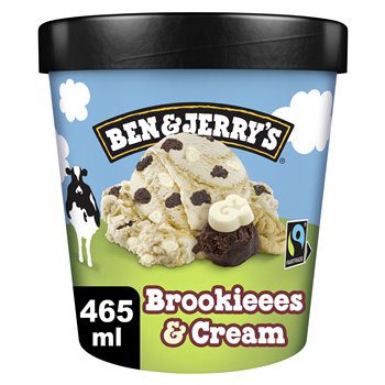 Saldējums Brookies and Cream BEN&JERRY'S 388g