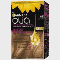 Garnier Olia Βαφή Μαλλιών Χωρίς Αμμωνία Ν7.0 Ξανθό 50ml