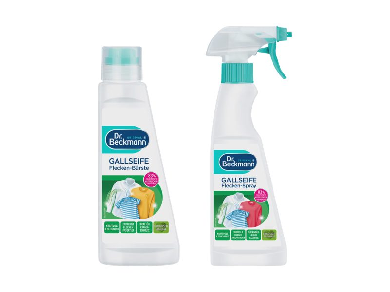 Fleckenbürste oder Spray