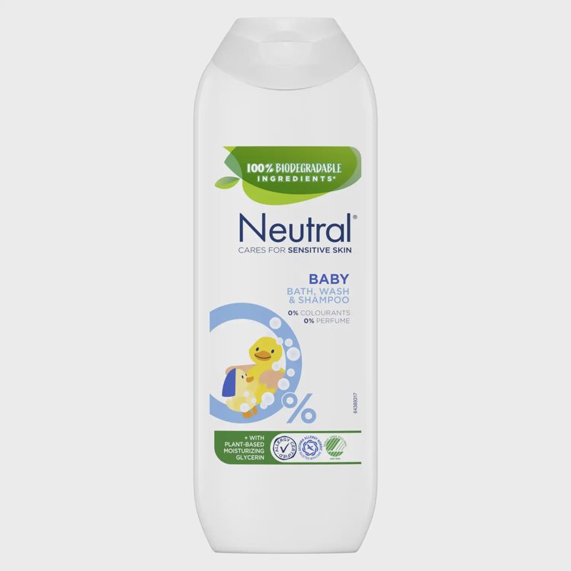 Dušo želė ir šampūnas NEUTRAL BABY, 250 ml
