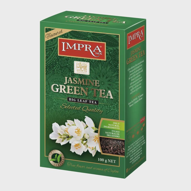 Žalioji arbata IMPRA JASMINE, 100 g