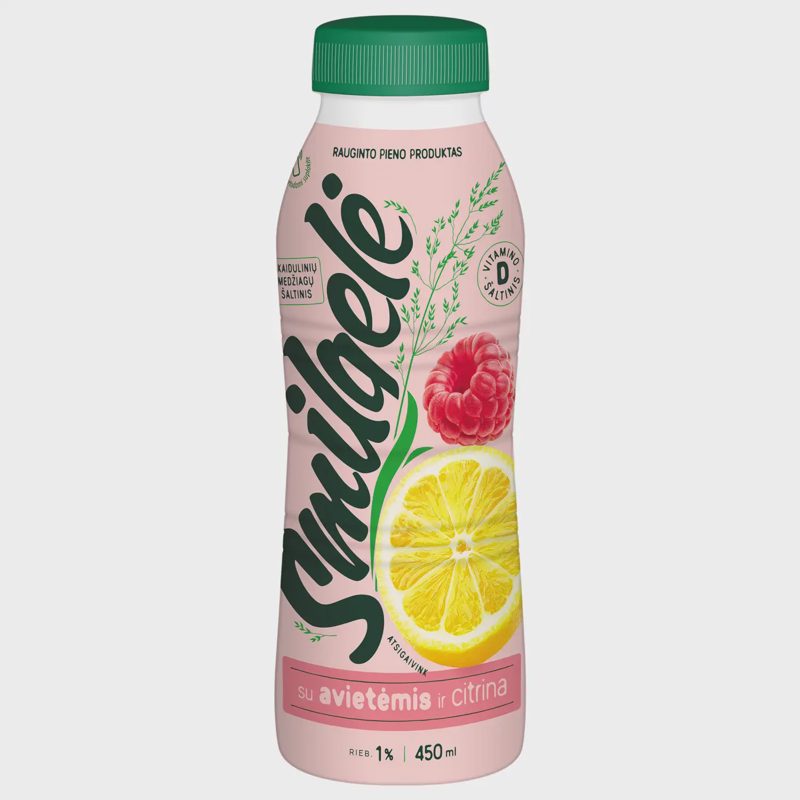 R. pieno prod. SMILGELĖ su av. citr., 450 ml