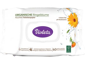 Violeta vlažne maramice s ekstraktom nevena 60 kom