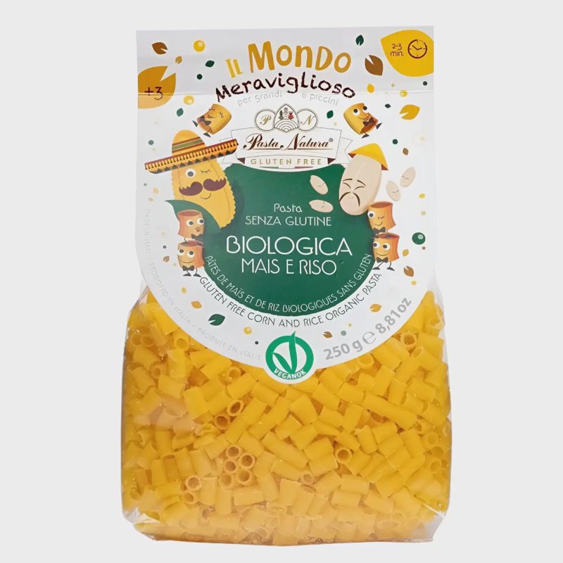 Ekol. makaronai DITALI PASTA NATURA, 250 g