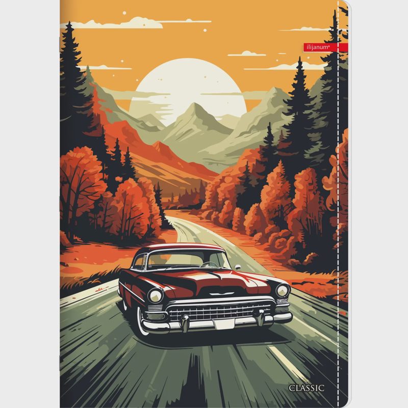 Užrašų knygelė CLASSIC, A4, 52 lapų