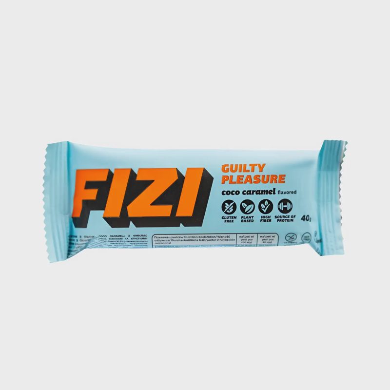 Batonėlis COCO CARAMEL FIZI, 40 g