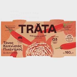 Trata Τόνος Καπνιστός Πικάντικος 2x160gr