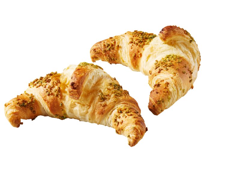 Croissant s pistáciovou náplní