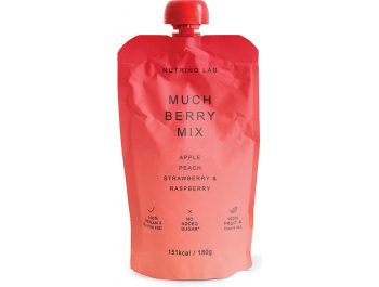 Nutrino Lab Much Berry Mix kašica od jabuke, breskve, jagode i maline 180 g
