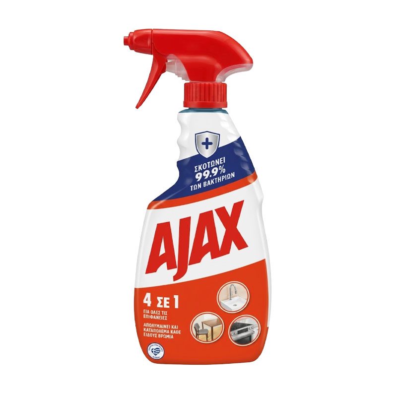 Ajax 4 ΣΕ 1 Καθαριστικό Spray Ανταλλακτικό 500ml