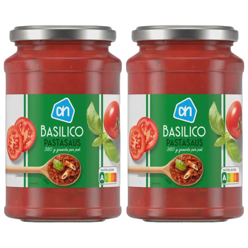 AH AH Pastasaus basillico 2-pack