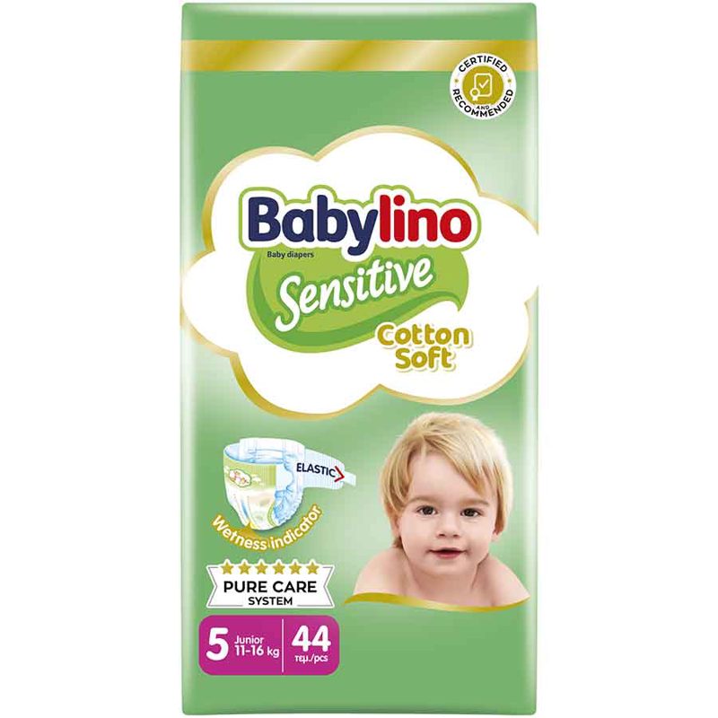 Babylino Sensitives Econ No5 11-16kg 44pc