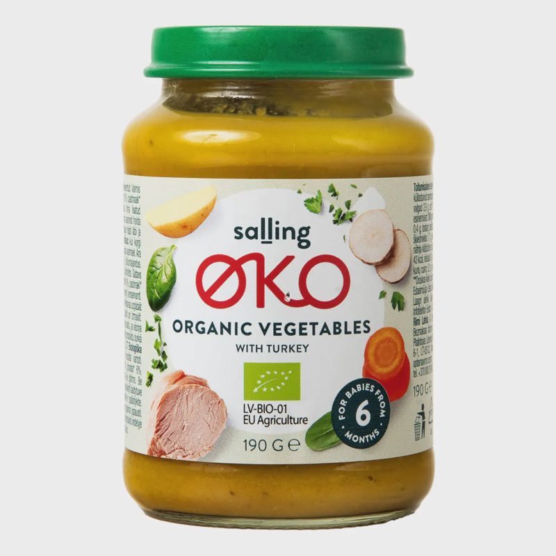 Ekol. darž. tyrelė SALLING OKO su kal., 190g
