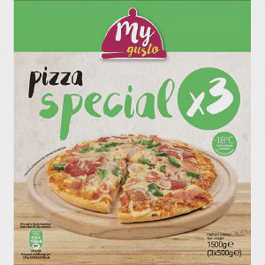 My Gusto Pizza Special Κατεψυγμένη 3τεμ 1500gr