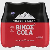 Βίκος Cola Zero 330ml 6τεμ