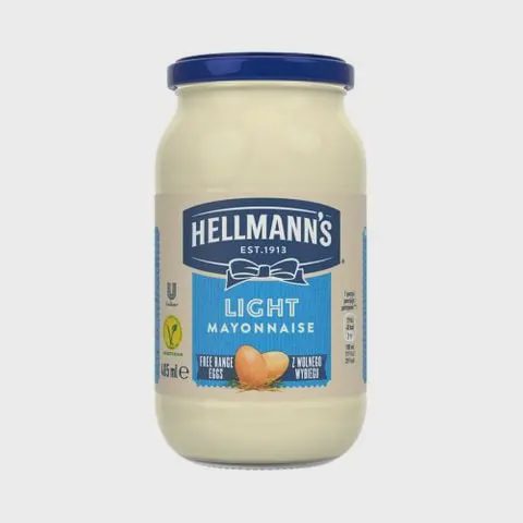 Light mayonnaise with cage free eggs