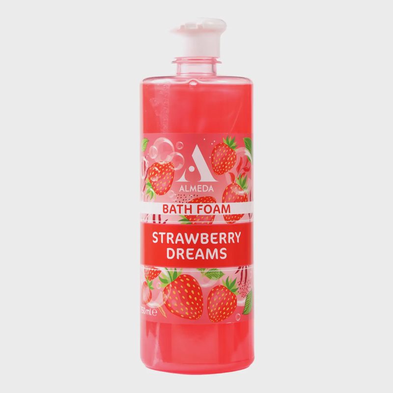 Vonios putos ALMEDA STRAWBERRY DREAMS, 750ml