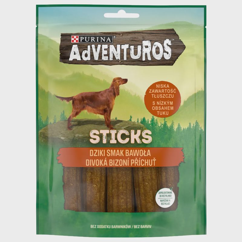 Skanėstai šunims ADVENTUROS STICKS,6vnt.x120g
