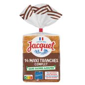 14 Maxi Tranches complet sans sucres ajoutés