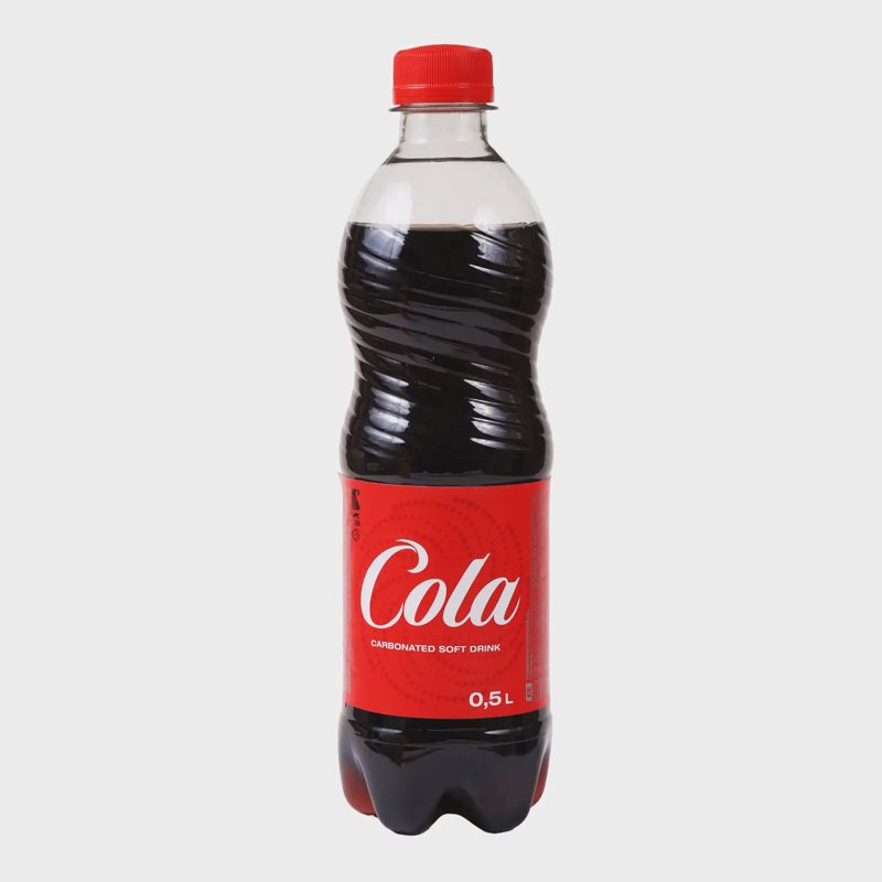 Gazuotas gaivusis gėrimas Rimi COLA,0,5l