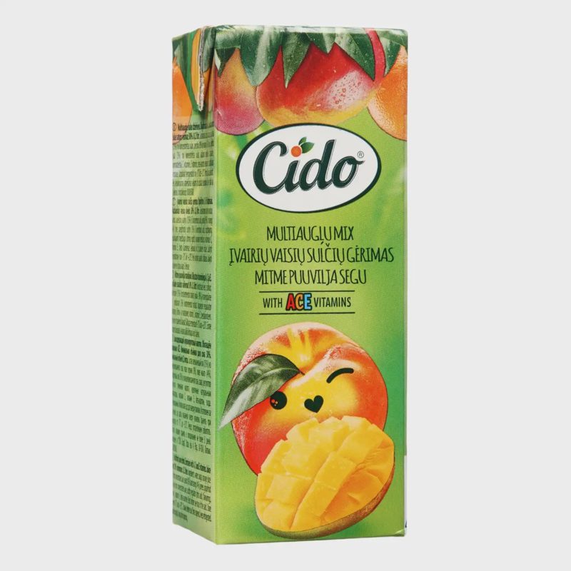 Įvairių vaisių gėrimas CIDO, 30 %, 200 ml