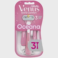 Gillette Venus Extra Comfort Oceana Ξυραφάκια μιας Χρήσης 3τεμ