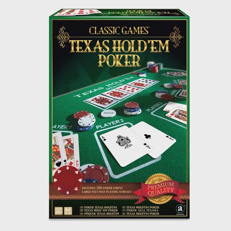 Kortų žaidimas AMBASSADOR TEXAS POKER