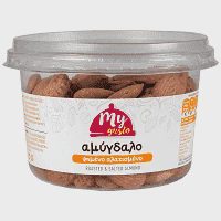 My Gusto Αμύγδαλο Ψημένο Αλατισμένο Δοχείο 200gr