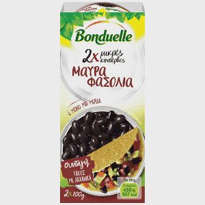 Bonduelle Μαύρα Φασόλια 100gr 2τεμ