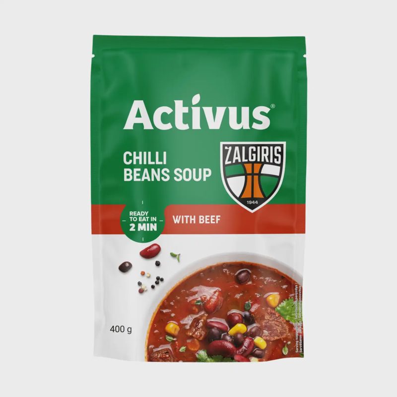 Aštri pupelių sriuba su jaut. ACTIVUS, 400 g