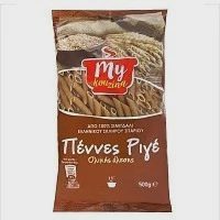 My Kouzina Πέννες Ριγέ Ολικής Άλεσης 500gr