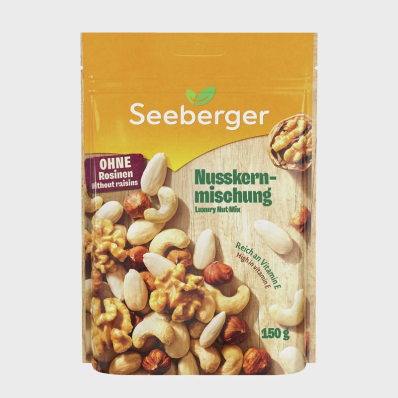 Riešutų mišinys SEEBERGER LUXURY, 150g