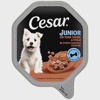 Cesar Junior Με Γαλοπούλα & Βοδινό 150gr