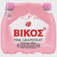 Βίκος Pink Grapefruit 6x330ml