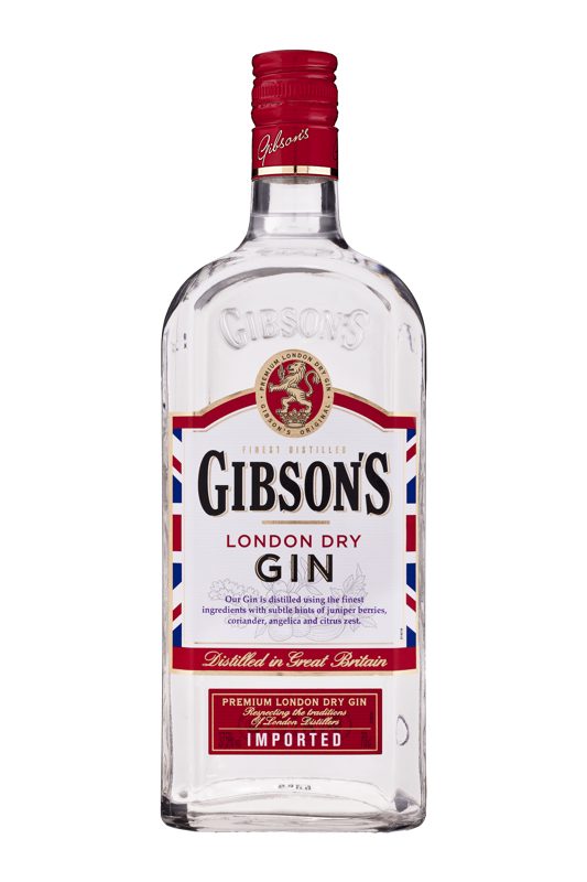 Gin GIBSON'S, 37,5° 70cl
