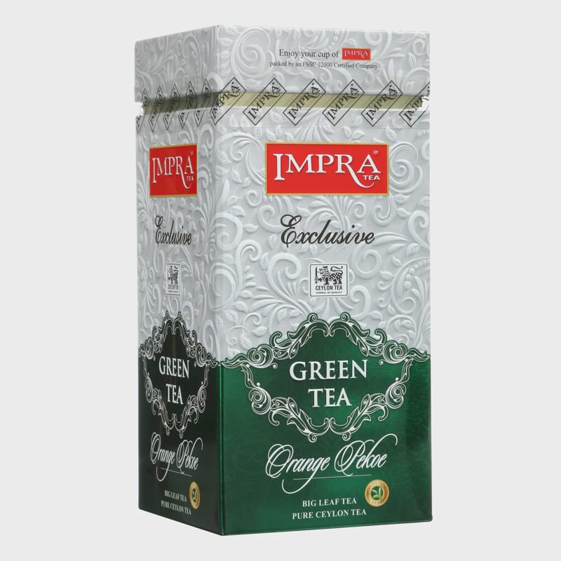 Žalioji Ceilono arbata IMPRA GREEN, 200 g
