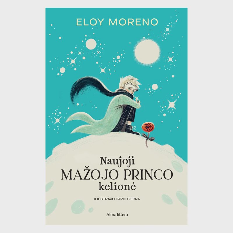 Knyga NAUJOJI MAŽOJO PRINCO KELIONĖ