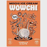 Wowchi-Mochi Ice Cream Vanilla & Nuts 6τεμ 192gr