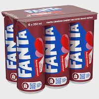 Fanta Wanta Apple Cherry 330ml 6τεμ