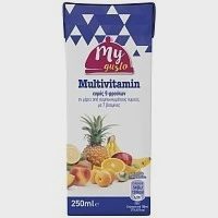 My Gusto Χυμός Multivitamin 250ml