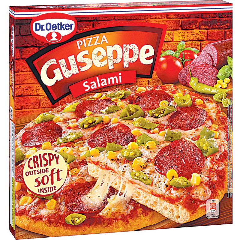 DR. OETKER GUSEPPE SZALÁMIS PIZZA