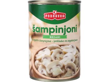 Podravka šampinjoni rezani 400 g
