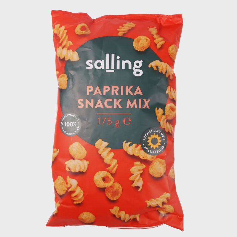 Paprikų sk. bulvių traškučiai SALLING, 175 g