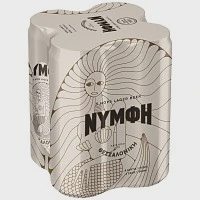 Μπίρα Hoppy Lager Κουτί Νύμφη (4x500ml)