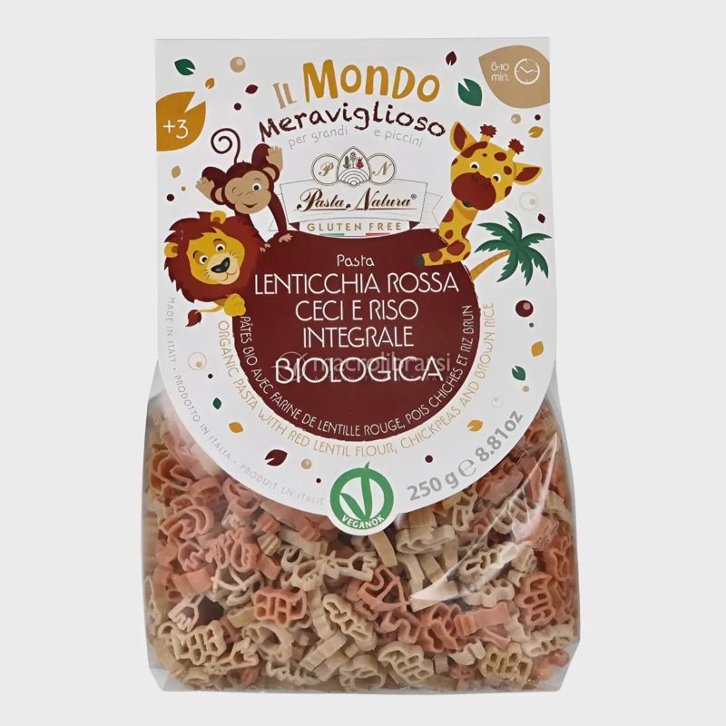 Ekol. makaronai SAVANA PASTA NATURA, 250 g