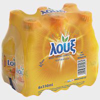Λουξ Πορτοκαλάδα Φιάλη 6x330ml