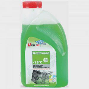 Ucare Αντιψυκτικό Ψυγείου -15C Πράσινo 1lt