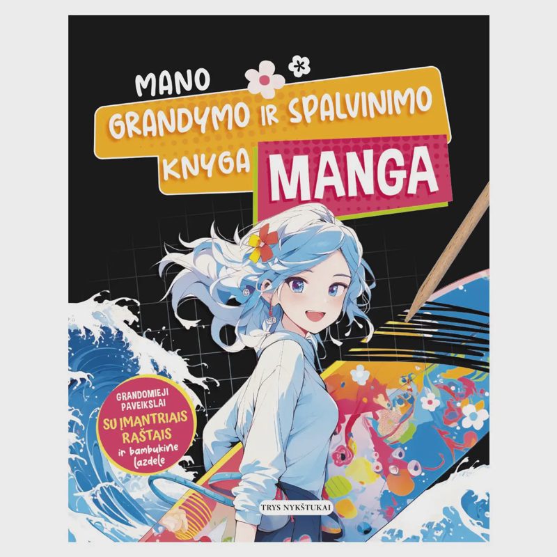 Spalv. kn. MANGA. MANO GRAND. IR SP. KN.