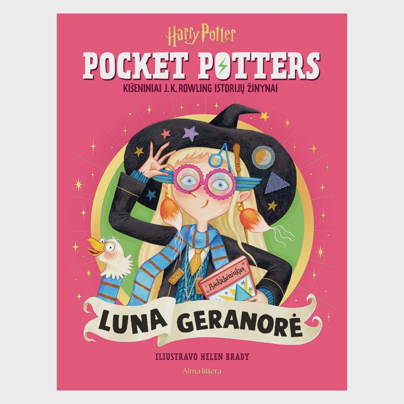 Knyga LUNA GERANORĖ. POCKET POTTERS
