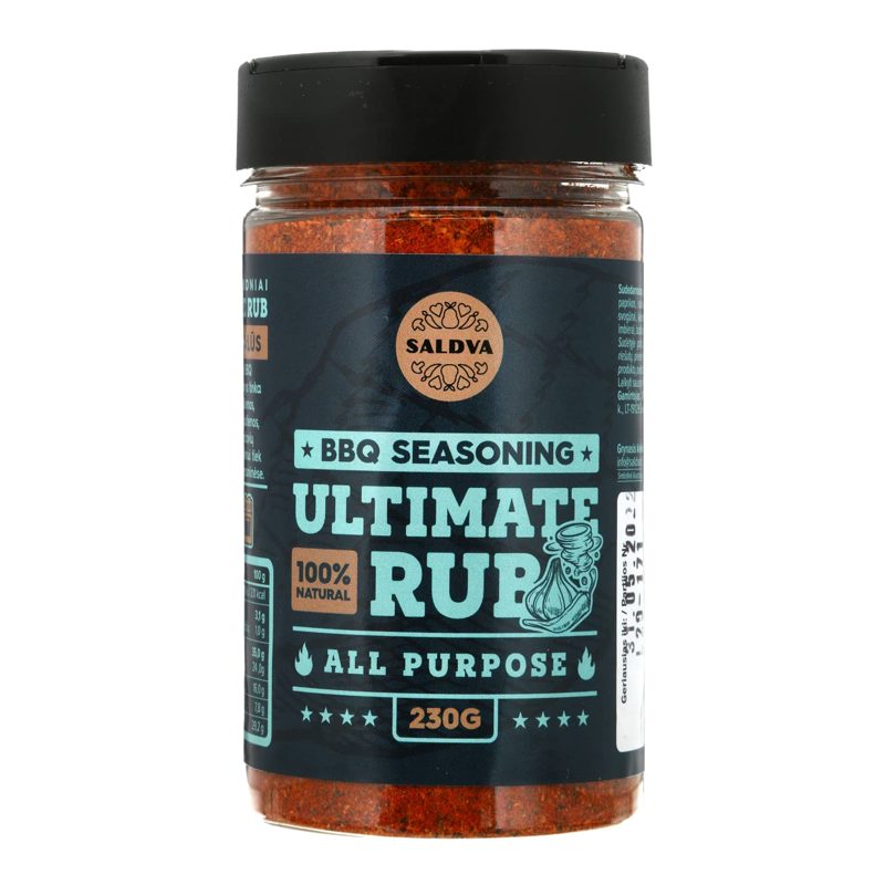 Barbekiu prieskoniai ULTIMATE RUB SALDVA,230g